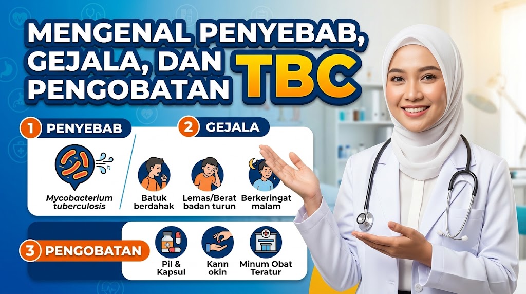 Mengenal Penyebab, Gejala, dan Pengobatan TBC